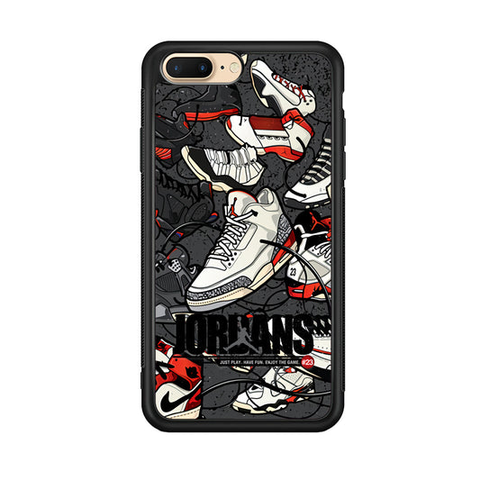 Air Jordan Play and Enjoy The Game iPhone 8 Plus Case-Xtracase