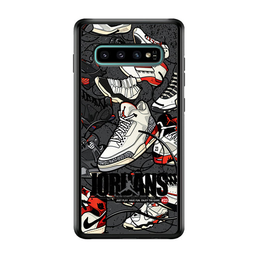 Air Jordan Play and Enjoy The Game Samsung Galaxy S10 Plus Case-Xtracase
