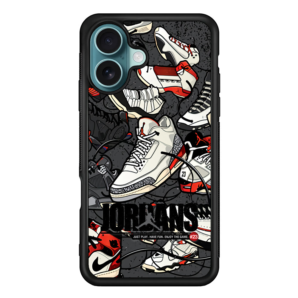 Air Jordan Play and Enjoy The Game iPhone 16 Plus Case - Xtracase