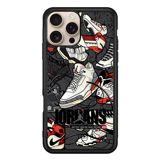 Air Jordan Play and Enjoy The Game iPhone 16 Pro Case - Xtracase