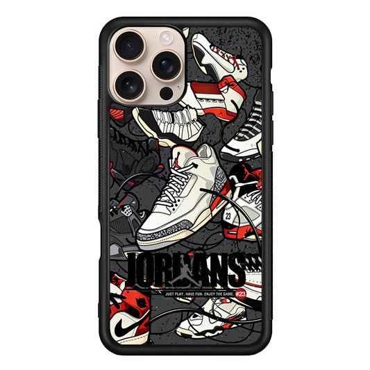 Air Jordan Play and Enjoy The Game iPhone 16 Pro Max Case - Xtracase