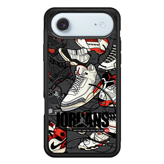 Air Jordan Play and Enjoy The Game iPhone 17 Air Case - Xtracase