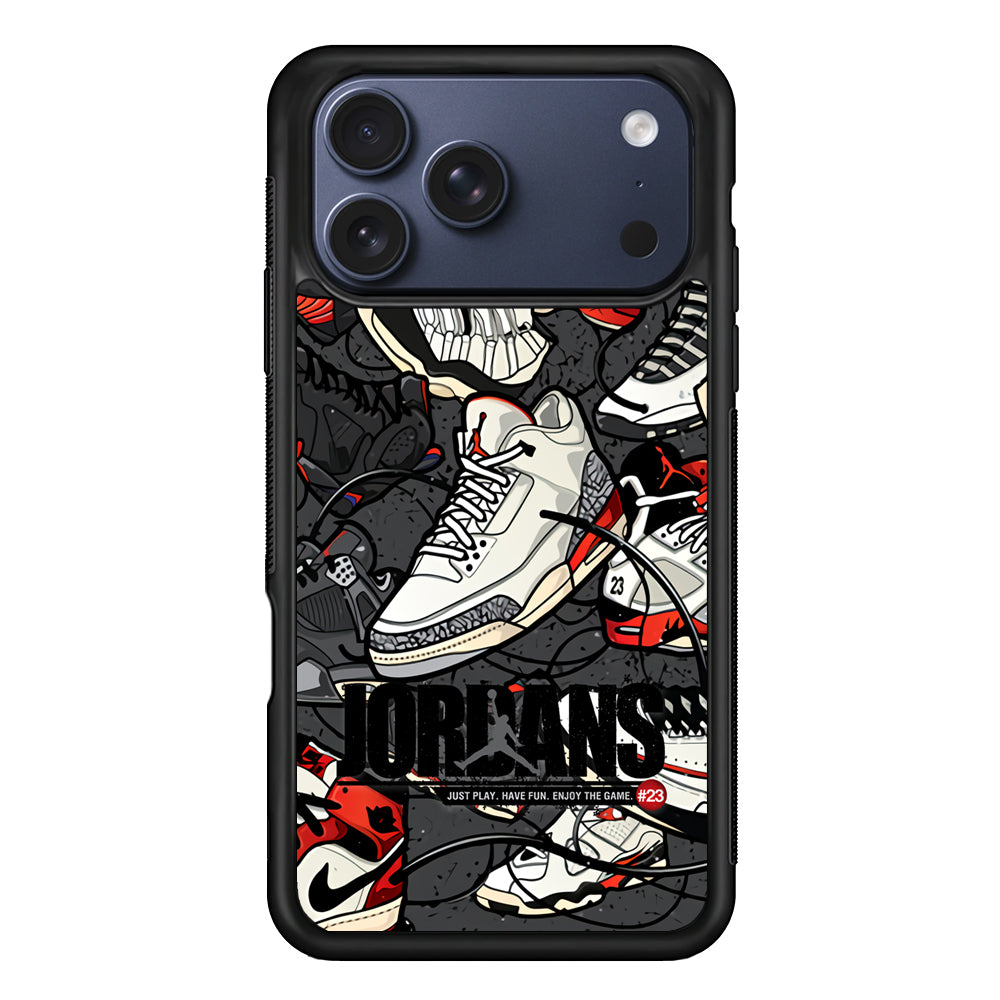 Air Jordan Play and Enjoy The Game iPhone 17 Pro Case - Xtracase