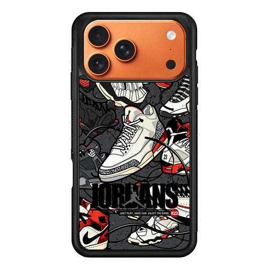 Air Jordan Play and Enjoy The Game iPhone 17 Pro Max Case
