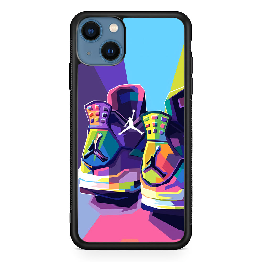 Air Jordan Pop Art Touch iPhone 15 Case-Xtracase