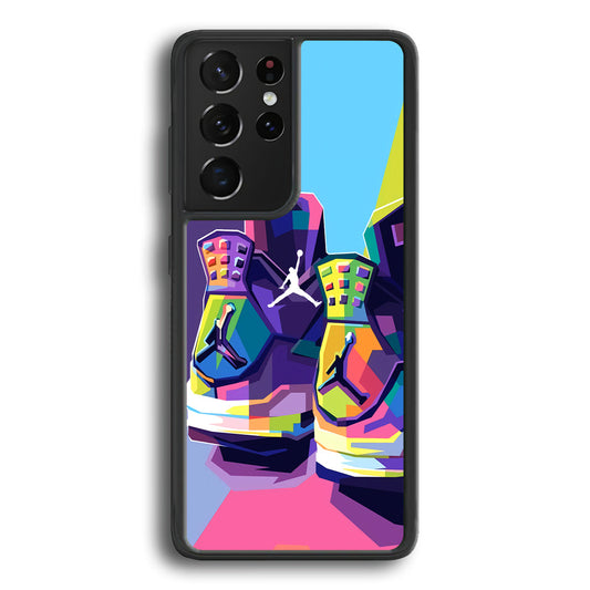 Air Jordan Pop Art Touch Samsung Galaxy S25 Ultra Case-Xtracase