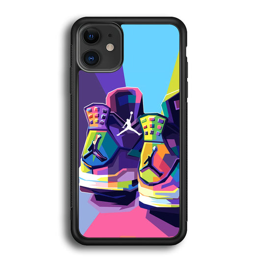 Air Jordan Pop Art Touch iPhone 12 Case-Xtracase