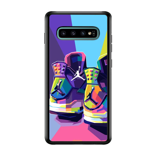 Air Jordan Pop Art Touch Samsung Galaxy S10 Plus Case-Xtracase