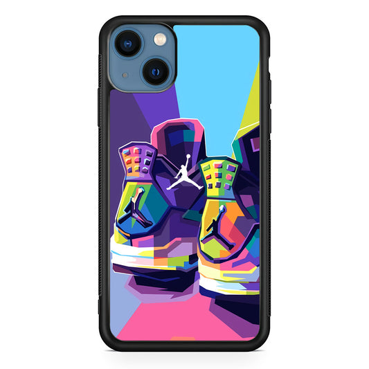 Air Jordan Pop Art Touch iPhone 14 Case-Xtracase