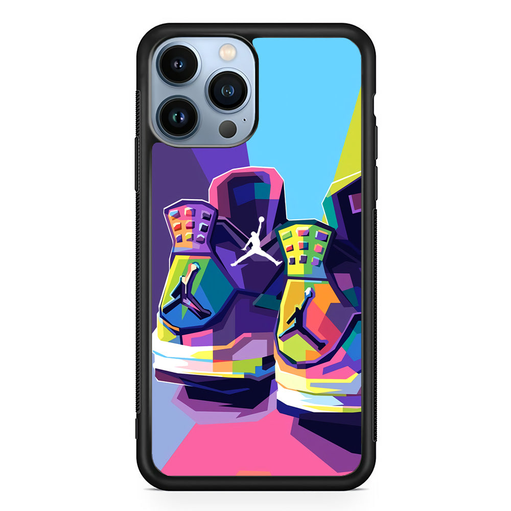 Air Jordan Pop Art Touch iPhone 13 Pro Max Case-Xtracase