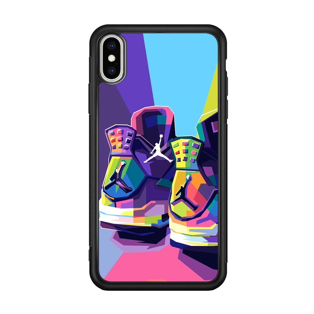 Air Jordan Pop Art Touch iPhone X Case-Xtracase