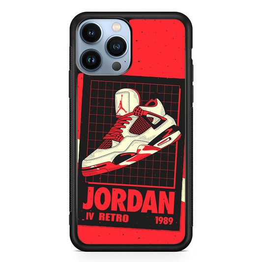 Air Jordan Poster from The Past iPhone 14 Pro Case-Xtracase