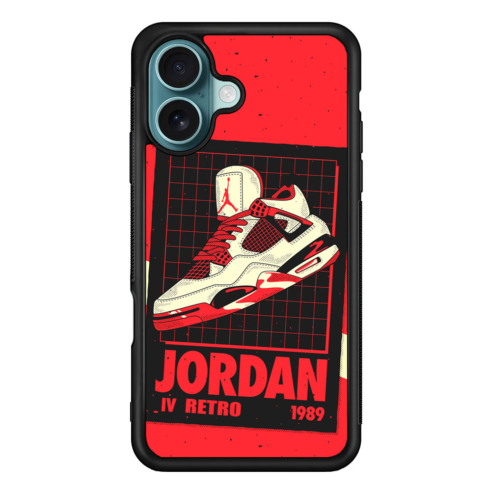 Air Jordan Poster from The Past iPhone 16 Case - Xtracase