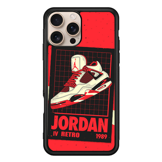 Air Jordan Poster from The Past iPhone 16 Pro Max Case - Xtracase