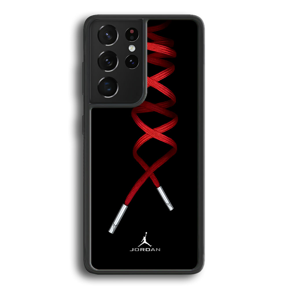 Air Jordan Red Line Samsung Galaxy S21 Ultra Case-Xtracase