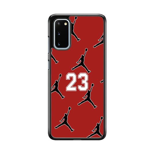 Air Jordan Red Scarlet Samsung Galaxy S20 Case-Xtracase