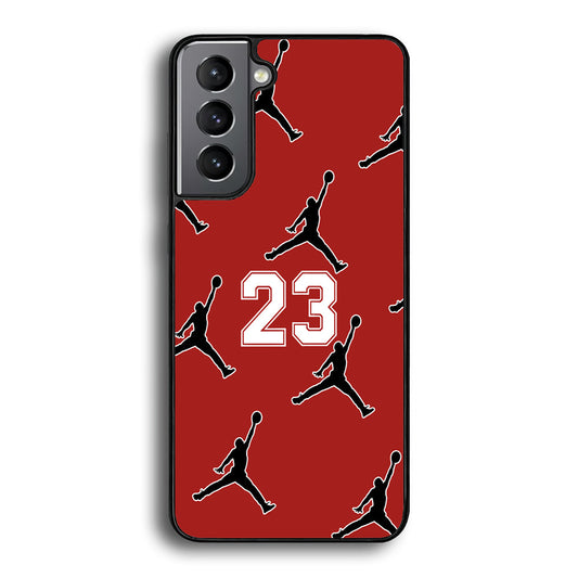 Air Jordan Red Scarlet Samsung Galaxy S21 Plus Case-Xtracase