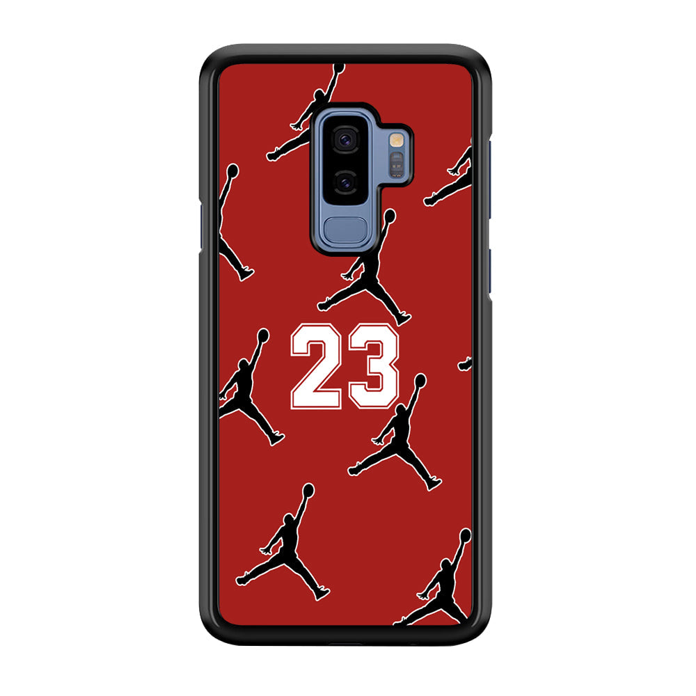 Air Jordan Red Scarlet Samsung Galaxy S9 Plus Case-Xtracase