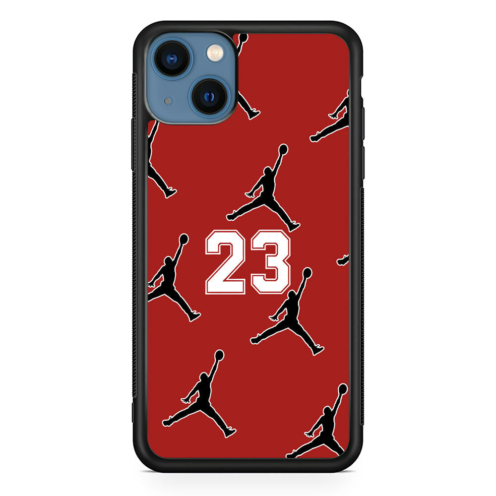 Air Jordan Red Scarlet iPhone 14 Plus Case-Xtracase