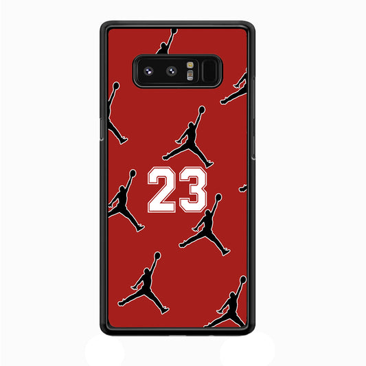 Air Jordan Red Scarlet Samsung Galaxy Note 8 Case-Xtracase