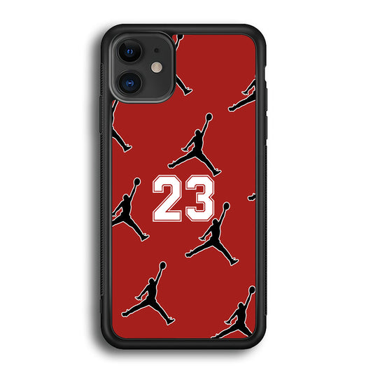 Air Jordan Red Scarlet iPhone 12 Case-Xtracase