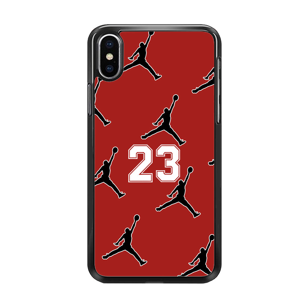 Air Jordan Red Scarlet iPhone XS MAX Case-Xtracase