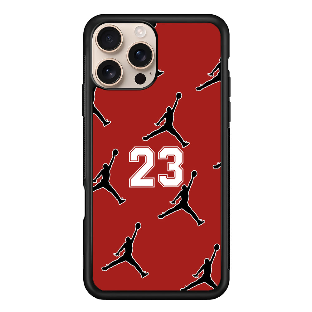 Air Jordan Red Scarlet iPhone 16 Pro Case - Xtracase