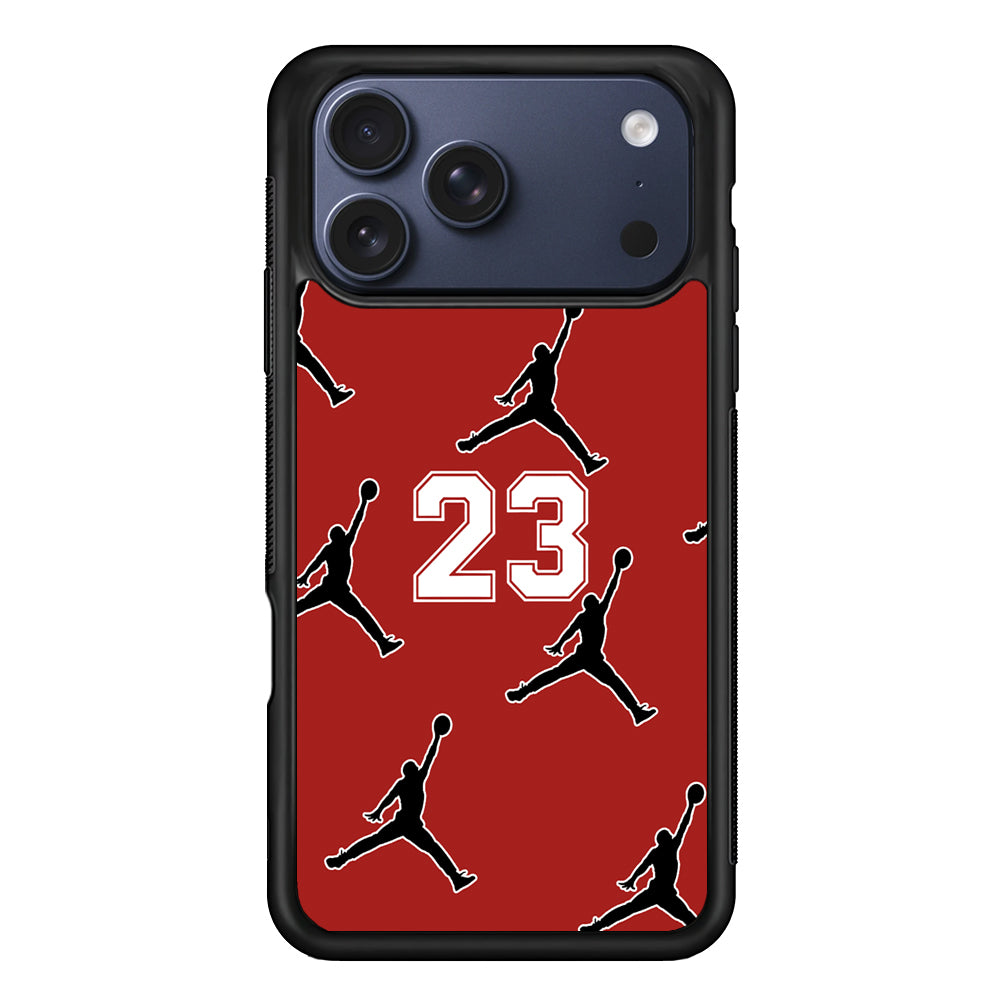 Air Jordan Red Scarlet iPhone 17 Pro Case - Xtracase