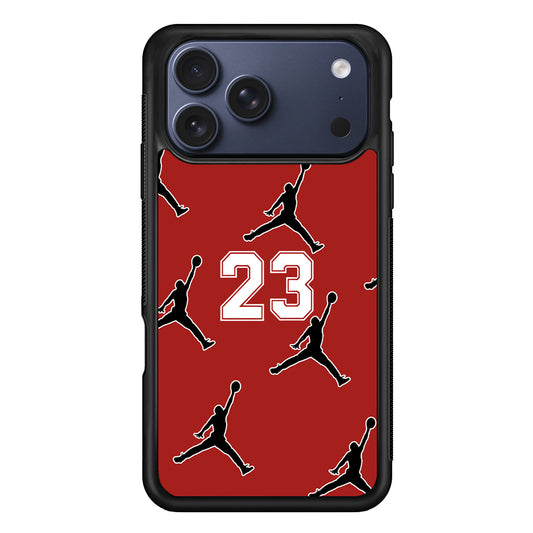 Air Jordan Red Scarlet iPhone 17 Pro Case - Xtracase