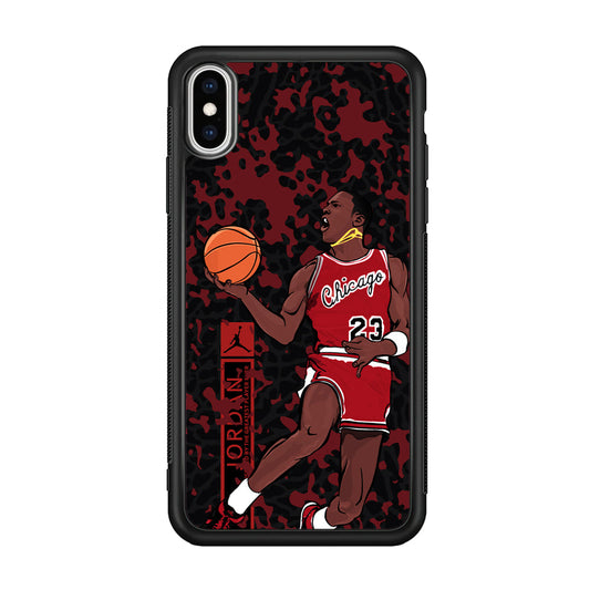 Air Jordan Return on Victorious iPhone Xs Case-Xtracase