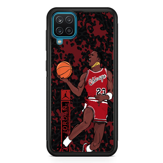 Air Jordan Return on Victorious Samsung Galaxy A12 Case-Xtracase