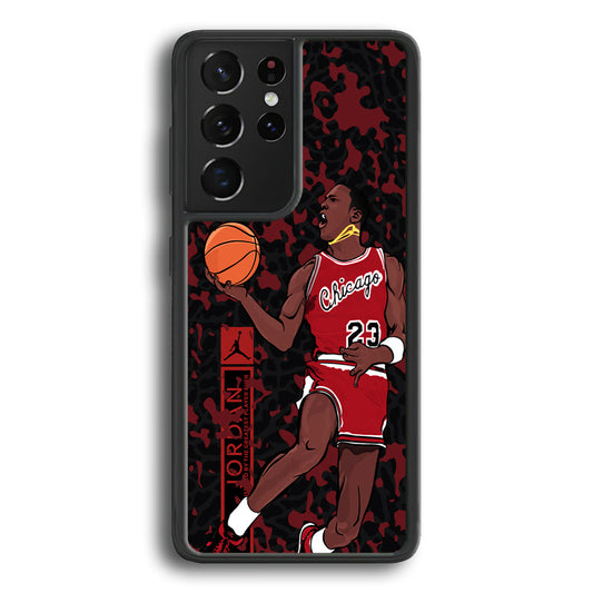 Air Jordan Return on Victorious Samsung Galaxy S25 Ultra Case-Xtracase