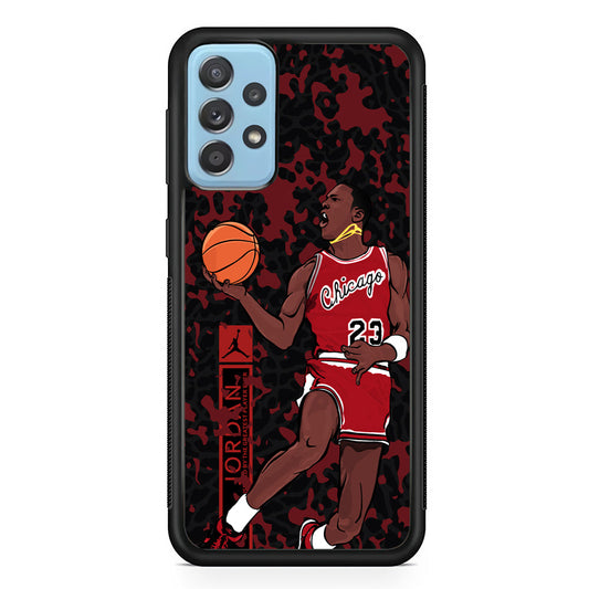 Air Jordan Return on Victorious Samsung Galaxy A52 Case-Xtracase