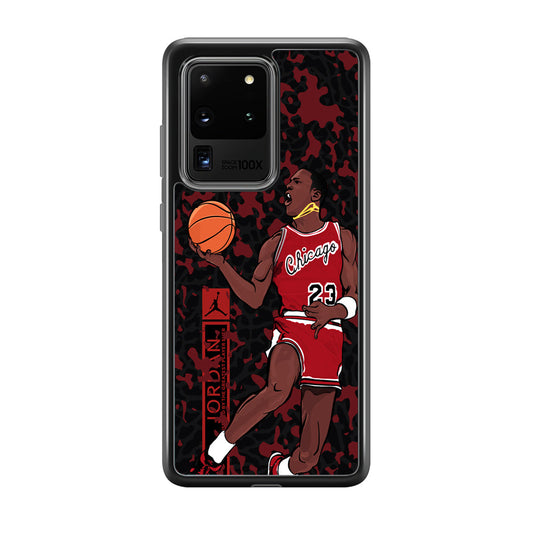 Air Jordan Return on Victorious Samsung Galaxy S20 Ultra Case-Xtracase