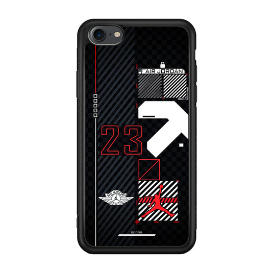Air Jordan Robot Dome iPhone 8 Case-Xtracase