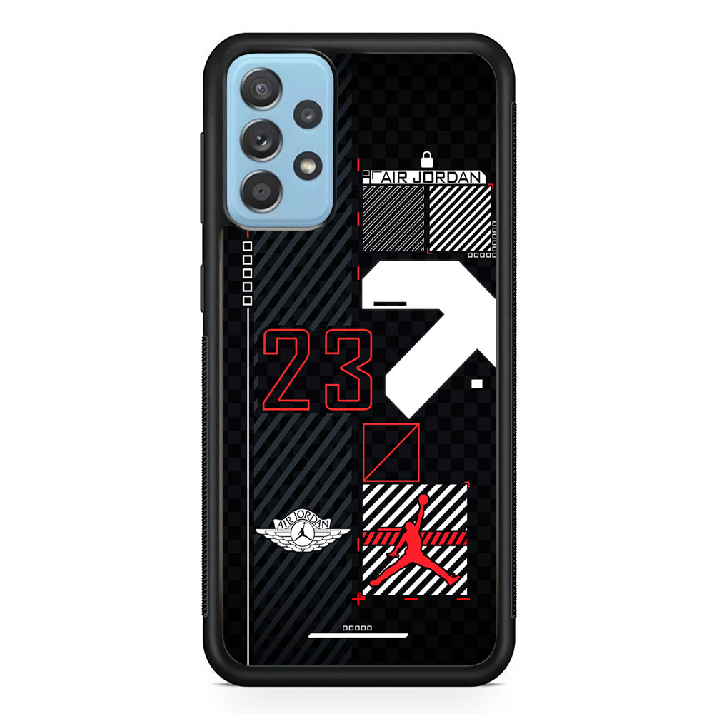 Air Jordan Robot Dome Samsung Galaxy A72 Case-Xtracase