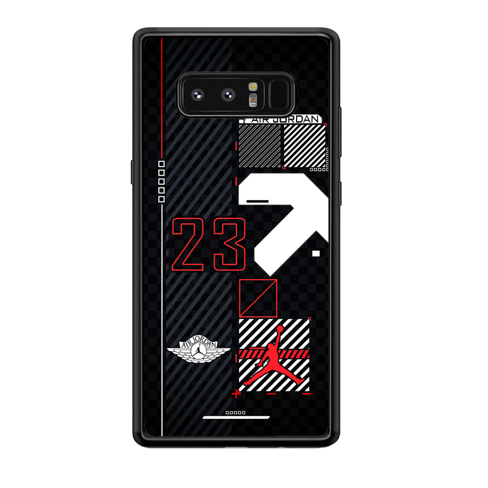 Air Jordan Robot Dome Samsung Galaxy Note 8 Case-Xtracase