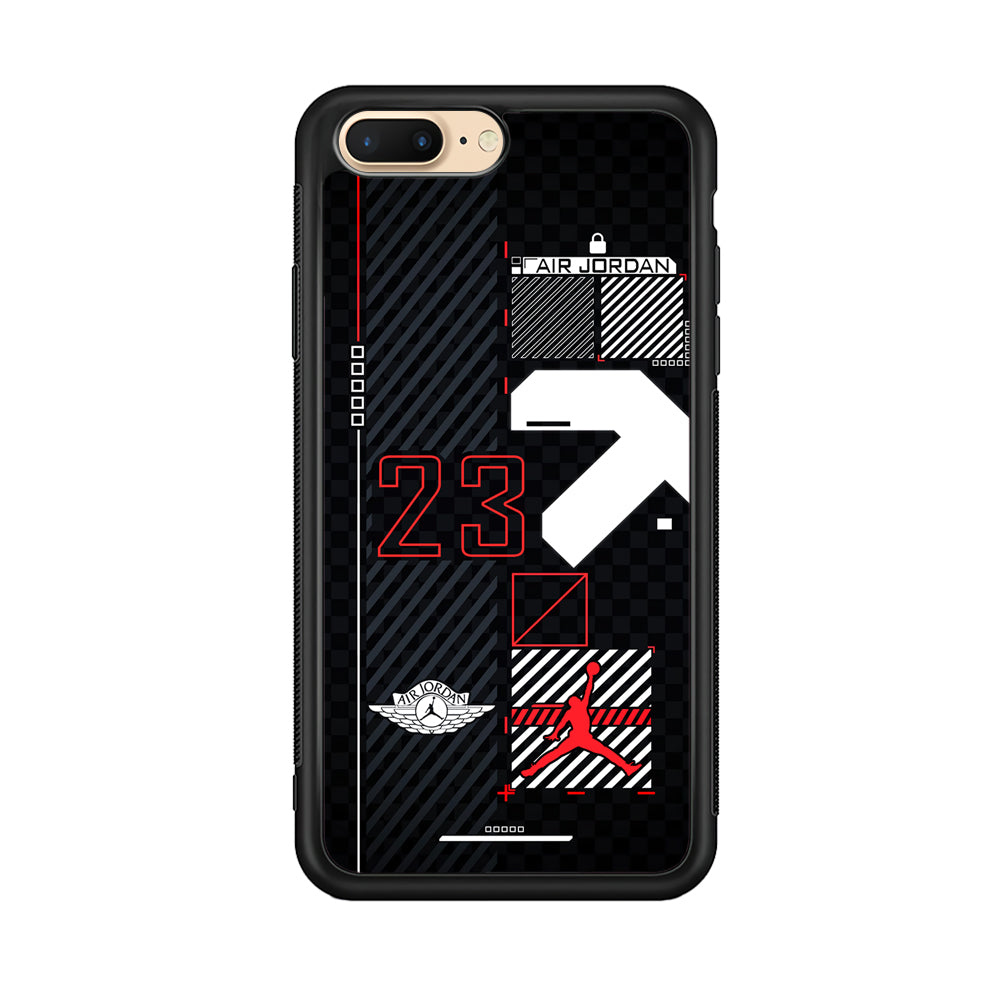 Air Jordan Robot Dome iPhone 8 Plus Case-Xtracase