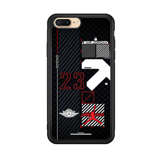 Air Jordan Robot Dome iPhone 8 Plus Case-Xtracase