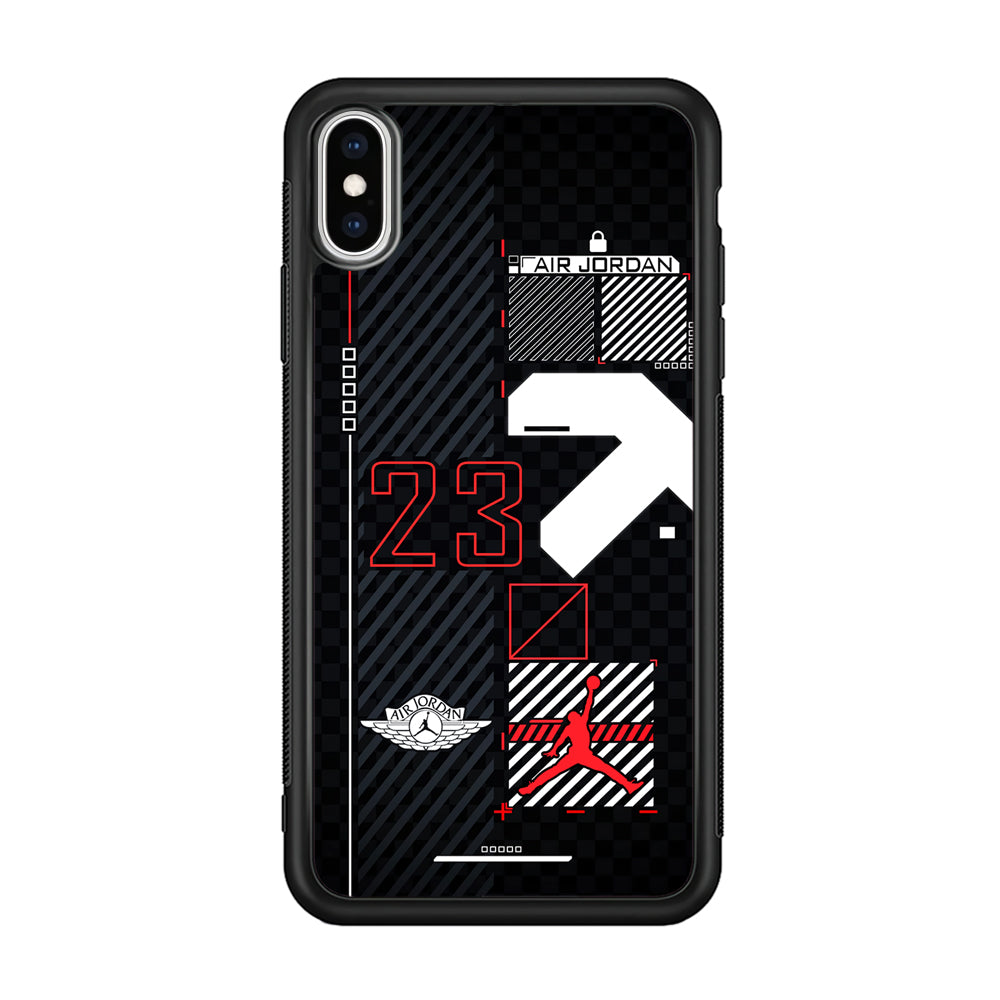 Air Jordan Robot Dome iPhone Xs Max Case-Xtracase