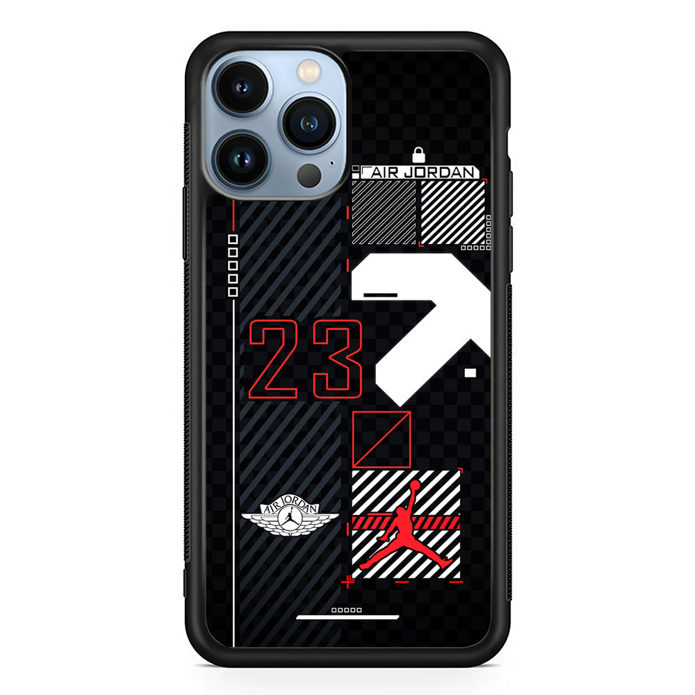 Air Jordan Robot Dome iPhone 15 Pro Max Case-Xtracase
