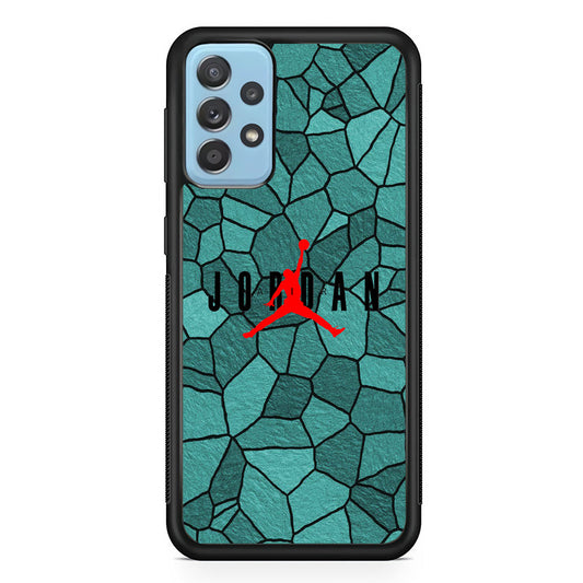 Air Jordan Rock Patern Samsung Galaxy A72 Case-Xtracase