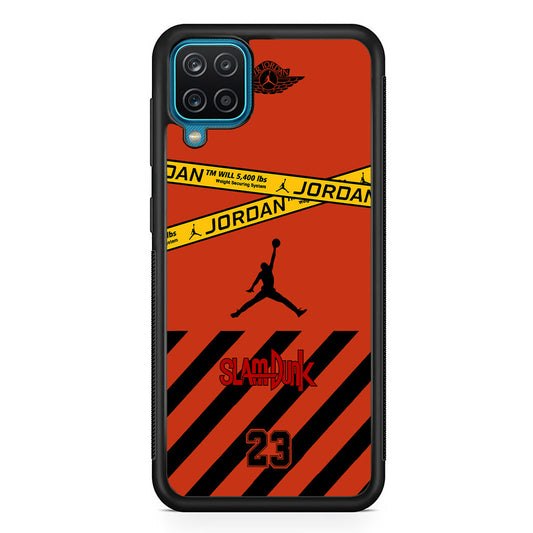 Air Jordan Run and Step Up Samsung Galaxy A12 Case-Xtracase
