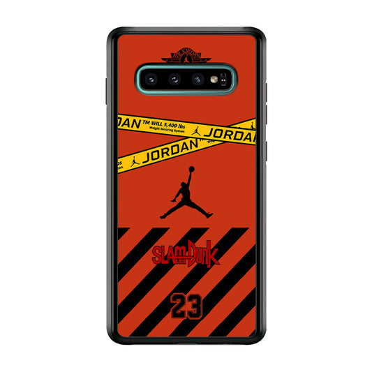 Air Jordan Run and Step Up Samsung Galaxy S10 Case-Xtracase