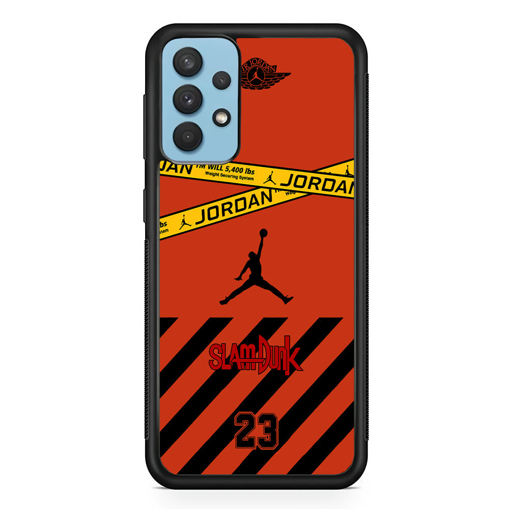 Air Jordan Run and Step Up Samsung Galaxy A32 Case-Xtracase