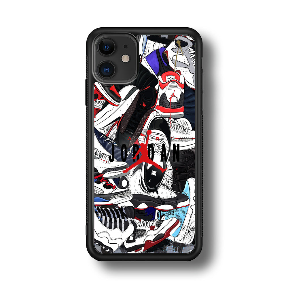 Air Jordan Scattered Collection iPhone 11 Case-Xtracase