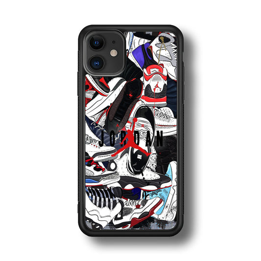 Air Jordan Scattered Collection iPhone 11 Case-Xtracase