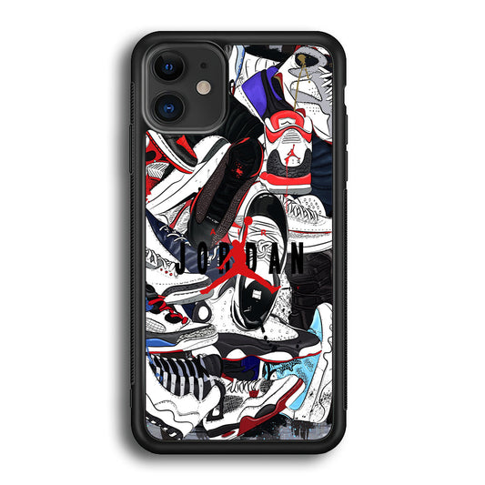 Air Jordan Scattered Collection iPhone 12 Case-Xtracase