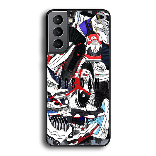Air Jordan Scattered Collection Samsung Galaxy S21 Plus Case-Xtracase