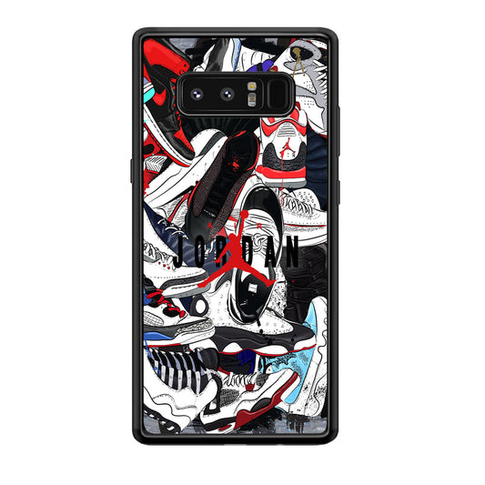 Air Jordan Scattered Collection Samsung Galaxy Note 8 Case-Xtracase